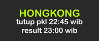 JADWAL HONGKONG LOTTO